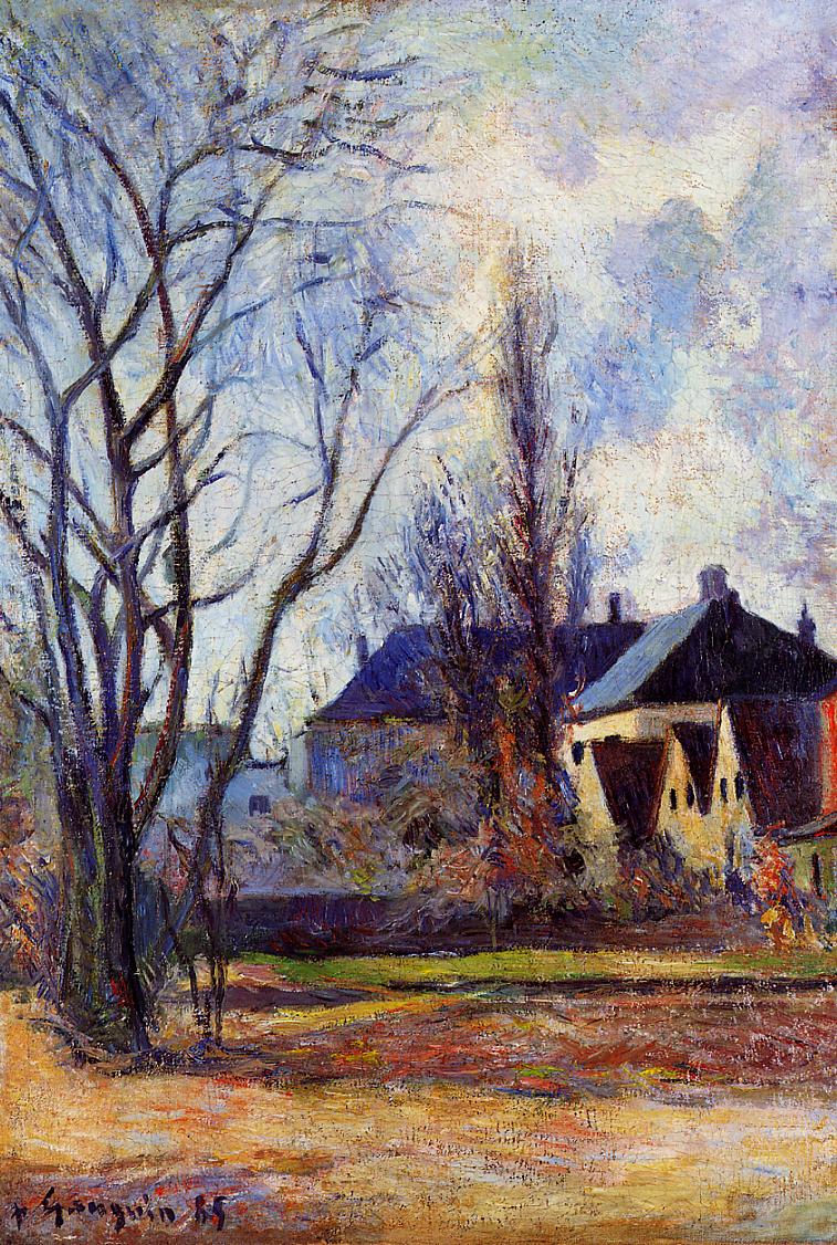 Winter's End - Paul Gauguin Painting